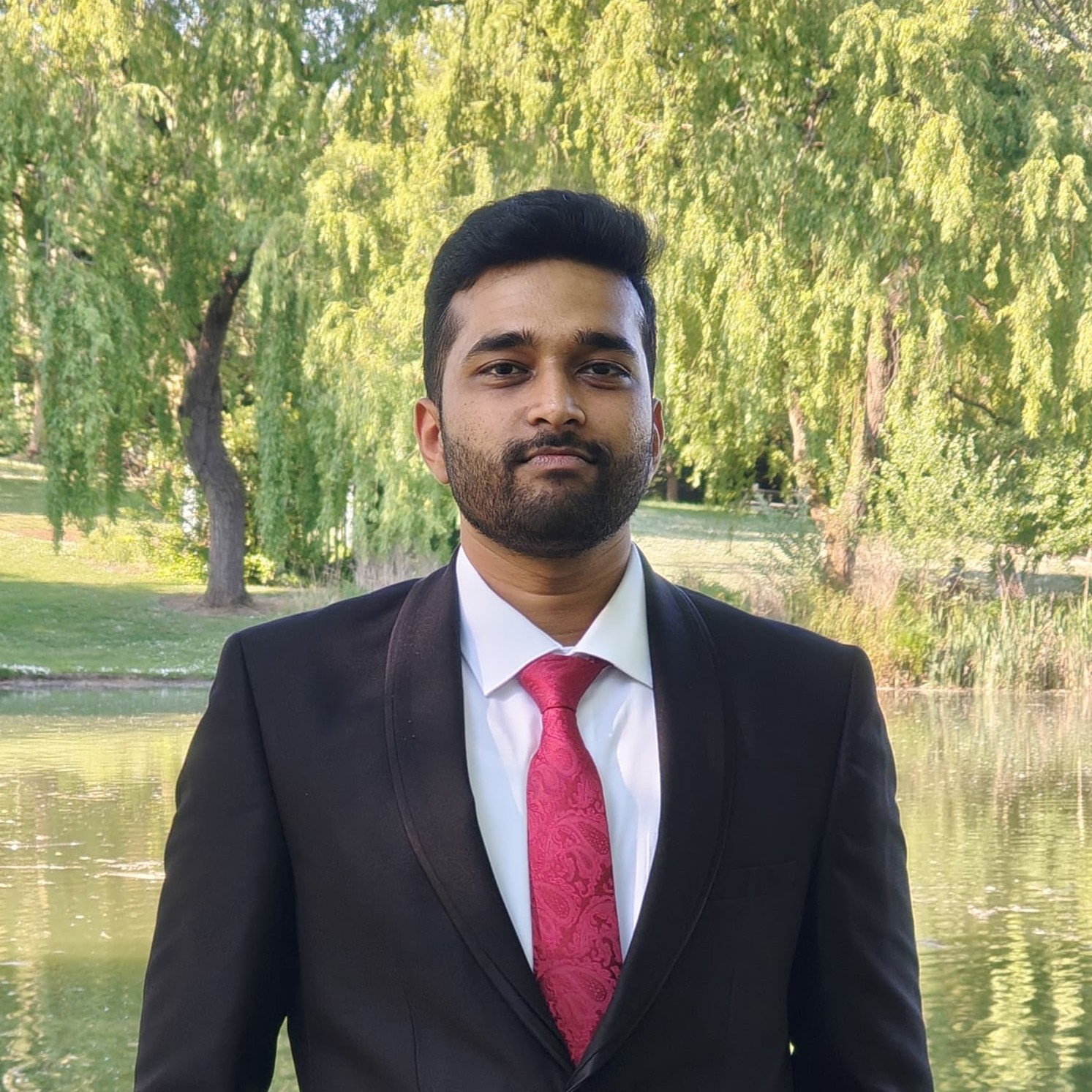 Pranava smiling